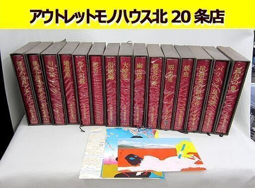 江戸川乱歩全集 第1巻～15巻 全15巻セット 全巻月報付き 購入特典イラスト5枚付き 札幌 北20条店