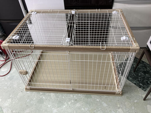 アイリスオーヤマ ウッディサークル ナチュラル 中型犬用　　リサイクルショップ宮崎屋住吉店22.3.22　ｙ
