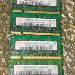 ノートPC用メモリ　Hynix PC2-5300S DDR2－5...