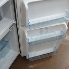 アビテラックス 96L 冷凍冷蔵庫 AR-100E◇2018年製/ アビテラックス 冷蔵庫 2ドア 右開き 96L 直冷式 AR-100E-W ホワイト