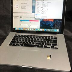 「MacBook Pro 15インチ MC118J/A」 大画面...
