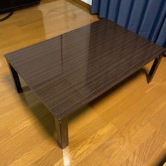 【ネット決済】ニトリ　木目　テーブル　美品