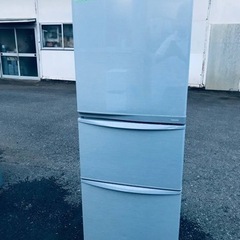 2441番 東芝✨ノンフロン冷凍冷蔵庫✨GR-E34N(SS)‼️