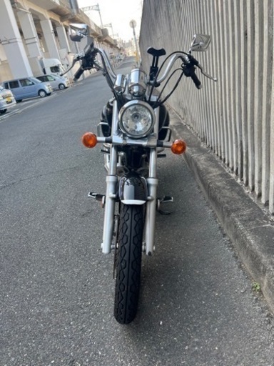 SUZUKI gz125hs オイル、リアタイヤ交換済み
