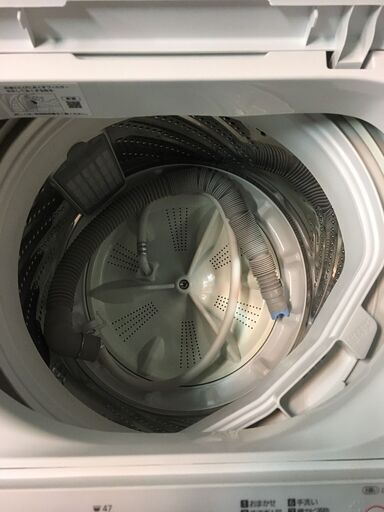 ☆中古 激安！！￥16,800！！Panasonic　パナソニック　5.0kg洗濯機　家電　2021年製　NA-F50BE8型　幅56cmｘ奥行57cmｘ高さ88cm　【BC169】