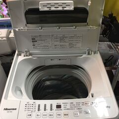 ☆中古 激安！！￥11,800！！Hisense　4.5kg洗濯機　家電　2019年製　HW-T45C型　幅54cmｘ奥行54cmｘ高さ94cm　【BC170】