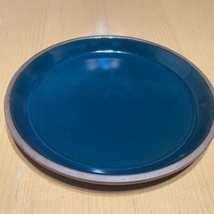 人気 BRICKS プレート皿 濃い青 サイズ(約)直径22cm...