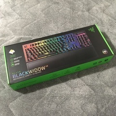 【新品同様】RAZER レイザー キーボード BLACKWIDO...