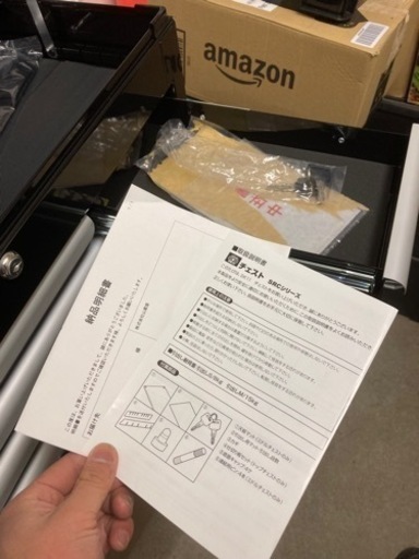 新品未使用 SRC-4060BK 工具箱 4段6引出し ブラック 本体幅660×奥行307 
