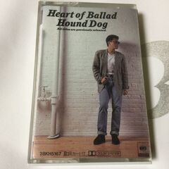 カセットテープ　ハウンド・ドッグ/HEART  OF  BALLAD
