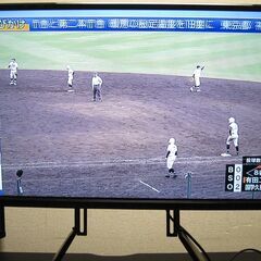 vizmark 50v ハイビジョン液晶テレビ 中古 2017年 テレビ台付き