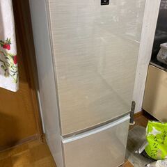 SHARP　プラズマクラスター冷蔵庫【30日昼まで】