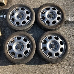 ハスラー　165/60R15 純正　タイヤ　ホイール　4本セット