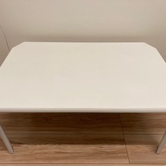 【3/24まで】折り畳み式ホワイトテーブル