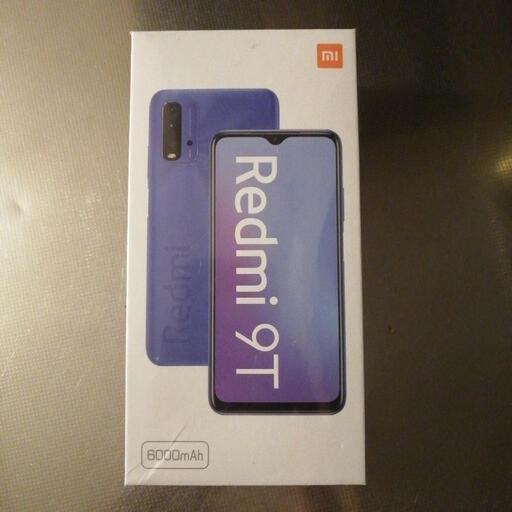 未開封スマホ  残り１台 Xiaomi Redmi 9T-GRAY\r\n4+64GB SIM Free 1万円