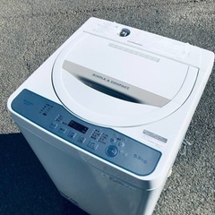 ③ET1977番⭐️ SHARP電気洗濯機⭐️2018年製