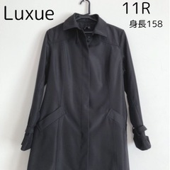 【ネット決済】luxueトレンチコート ブラック11号 ステンカ...