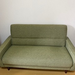 【ネット決済】緑色ソファー