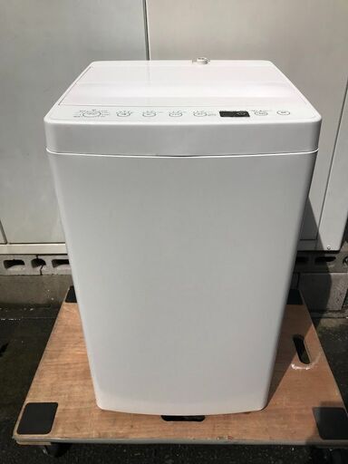 洗濯機 amadana AT-WM45B 4.5kg 2020年製 ハイアール