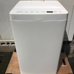 洗濯機 amadana AT-WM45B 4.5kg 2020年...