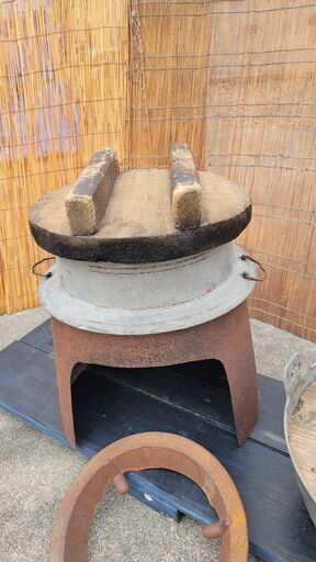 レトロ]羽釜.鉄かまど等