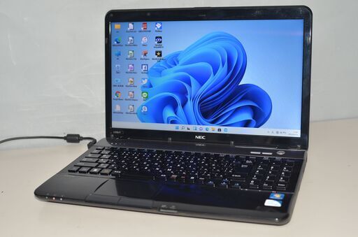 最新Windows11+office 大容量HDD750GB NEC LS150/F Pentium-B950/4GB/15.6インチ/DVDマルチ/HDMI/無線/テンキー/便利なソフト多数