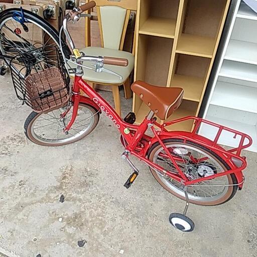 子ども用自転車★ジョバーノキッズ18型レッド42303