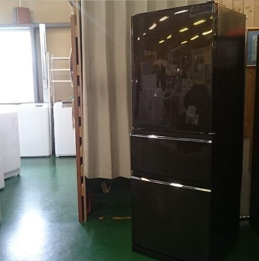 MITSUBISHI 2018年製 330ℓ 3ドア冷蔵庫 MR-CX33D-BR【愛品倶楽部柏店】