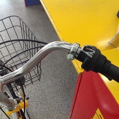 自転車 maruishi 6段変速 シティサイクル イエロー＆ブラック【9651468】