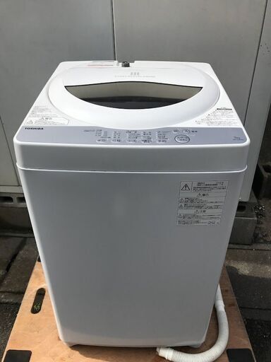 洗濯機 TOSHIBA AW-5G6 5kg 2018年製 東芝