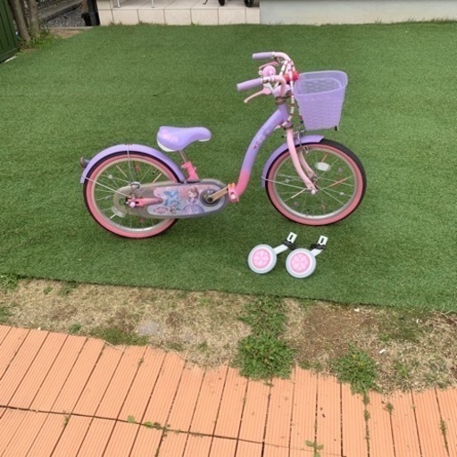 お値下げ ソフィア自転車女の子自転車子供自転車 キノコ 貝塚の自転車の中古あげます 譲ります ジモティーで不用品の処分