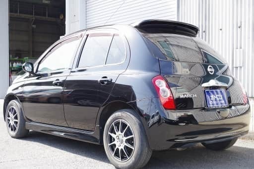 社外アルミやで 日産 マーチ 自社ローン 金利０ キャンペーン中 オトロン春日部店 春日部のマーチの中古車 ジモティー