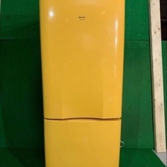 冷蔵庫　黄色　可愛い　　＋1500円で電子レンジihヒーターも可能