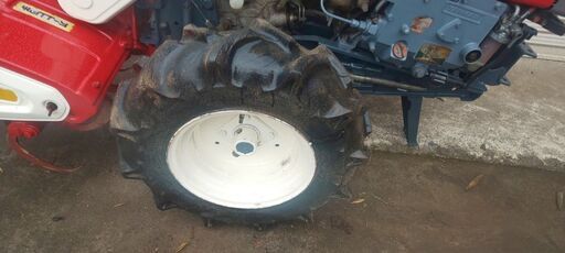 鹿児島発 ヤンマー 7.5馬力 ディーゼル耕うん機YA75 タイヤ新品 爪新品