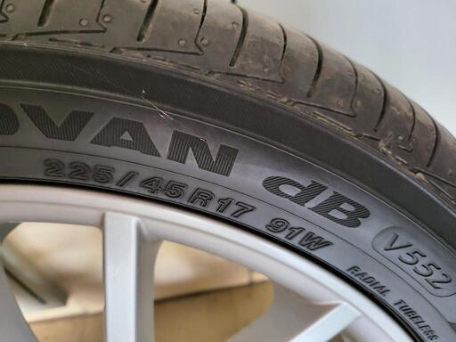 ゴルフ6乗ってる人限定 夏タイヤ+アルミ