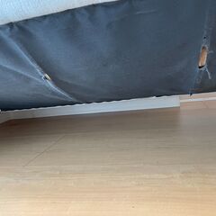 【値下げ】HUKLA/フクラ ソファ 定価約30万 ファブリック（布製：白、ベージュ、アイボリー）２人掛け 愛知県春日井市 名古屋市（美品）