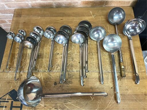 323い　お玉　サイズいろいろ　レードル　ステンレス　業務用調理器具　業務用お玉