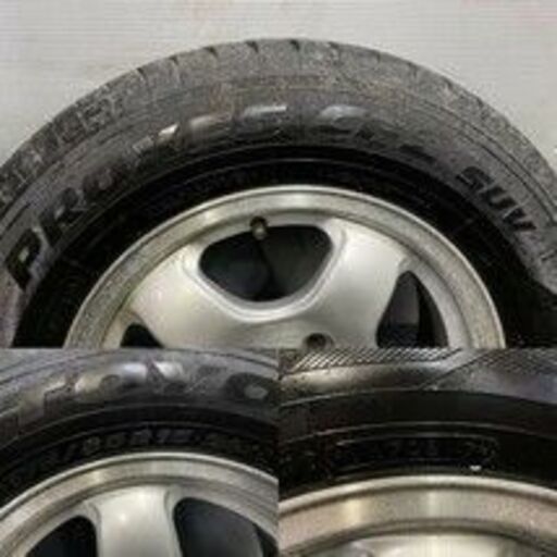 TOYO PROXES CF2 SUV 175/80R15】夏タイヤ【MINI SPOKE 15インチ 5.5J5HPCD114.3+42】バリ溝  テリオスキッド パジェロミニ等 (MTH193)クレジットカード QRコード決済可能 - タイヤ、ホイール