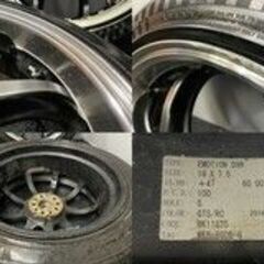 Rader Dimax R8+ 215/45R18】夏タイヤ【WORK EMOTION D9R 18インチ 7.5 