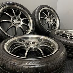 Rader Dimax R8+ 215/45R18】夏タイヤ【WORK EMOTION D9R 18インチ 7.5 
