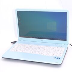 Wi-Fi有 ノートパソコン NEC PC-LS150ES6L 空色 中古動作良品 15.6インチ Pentium 4GB HDD-640G DVDマルチ 無線LAN Windows10 Office Wi-Fi有 ノートパソコン NEC PC-LS150ES6L 空色 中古動作良品 15.6