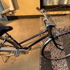 ブリヂストン　通学用自転車　27インチ　中古　購入者決まりました。