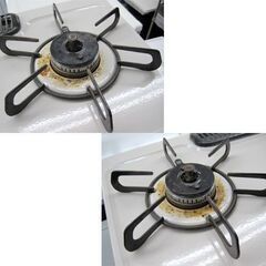 LPガス ガステーブル 2017年製 幅56cm パロマ ガスコンロ 右強火 IC 