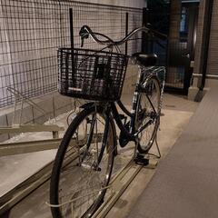 シティーサイクル　ママチャリ　27インチ　使用期間３ヶ月　オートライト　３段ギア