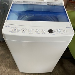 貰って下さい ハイアール 洗濯機 4.5kg 動作品