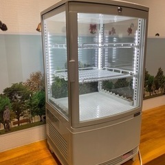 【ネット決済】レマコム　４面ガラス冷蔵ショーケース