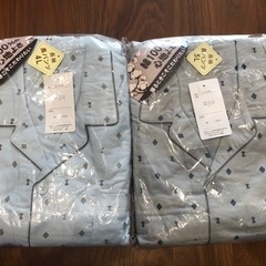 【取引き無事終了】新品未使用長袖パジャマ2枚セット大きめサイズ
