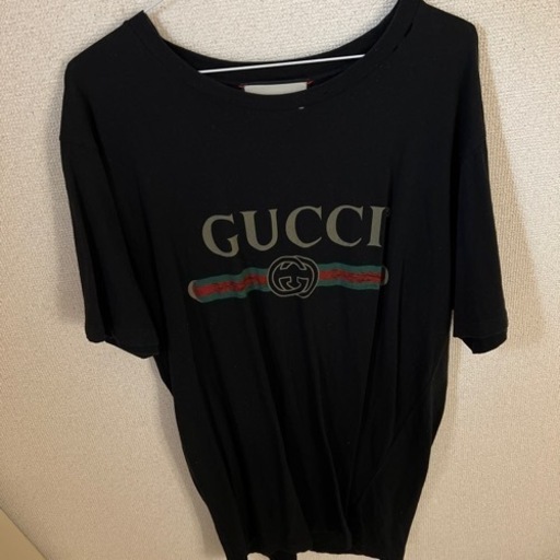 GUCCI  ロゴウォッシュドオーバーサイズTシャツ