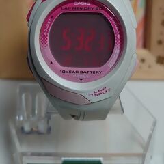 レディース CASHIO PHYS おしゃれ可愛い腕時計 ピンク...