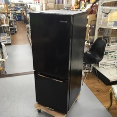 S182ハイセンス 冷蔵庫 幅48cm 150L パールブラック HR-D15CB 2ドア 右
